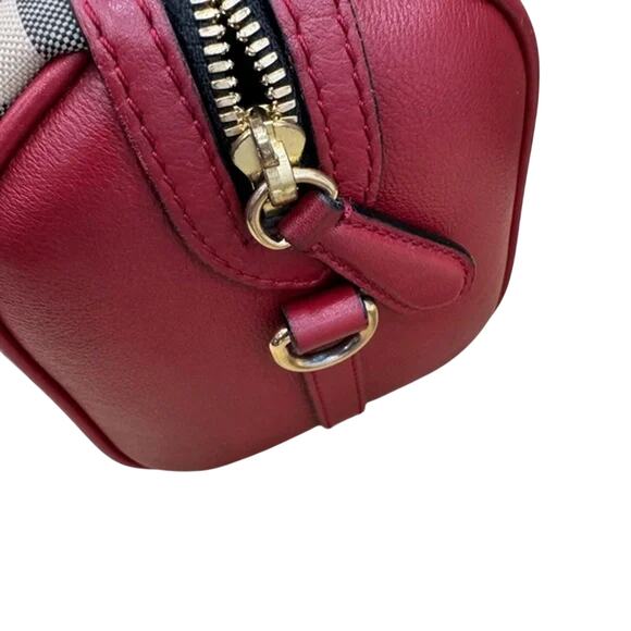 Burberry Red Alchester bowling bag (NWT) - Picture 3 of 7